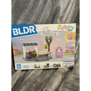 BLDR Squishmallows Squishbrik Patty's Farmers Market Patty Cow Building Set NIB‎